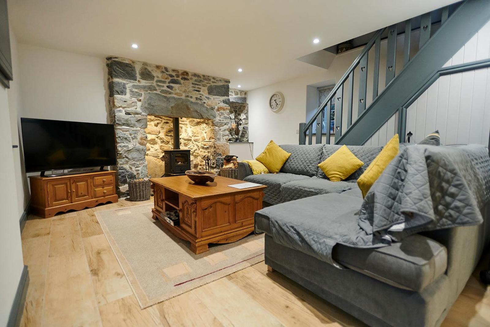 Amazing Coastal & Sunset Views In Eryri Villa Llanllyfni Екстериор снимка